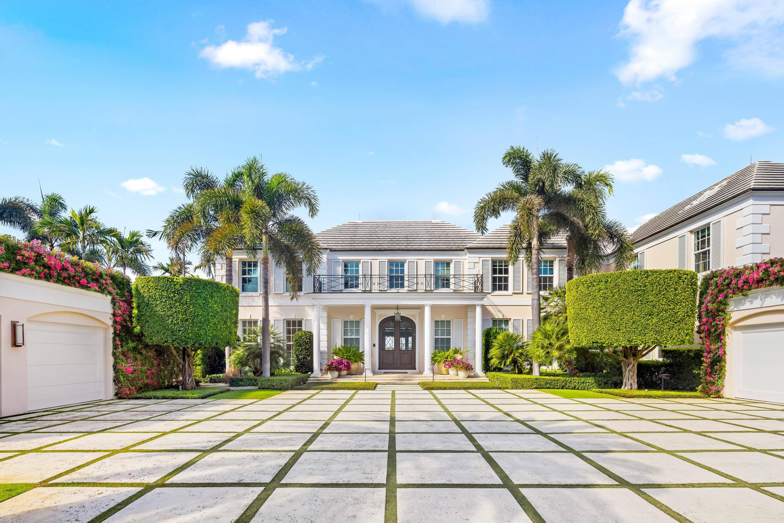 Welcome to 631 Island Drive, an immaculate direct intracoastal Georgian style residence on coveted Everglades Island in Palm Beach.