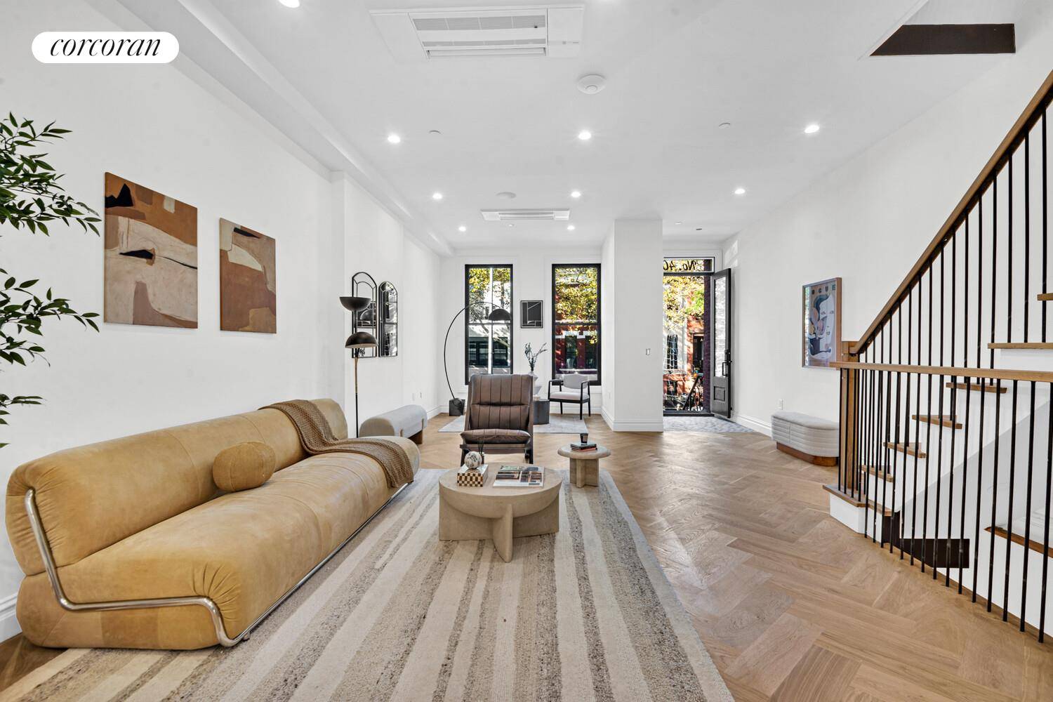 Welcome to 408 Monroe Street, a newly built, bespoke two family brick townhouse offering approximately 4, 700 square feet of luxurious living space on a beautiful tree lined street in ...