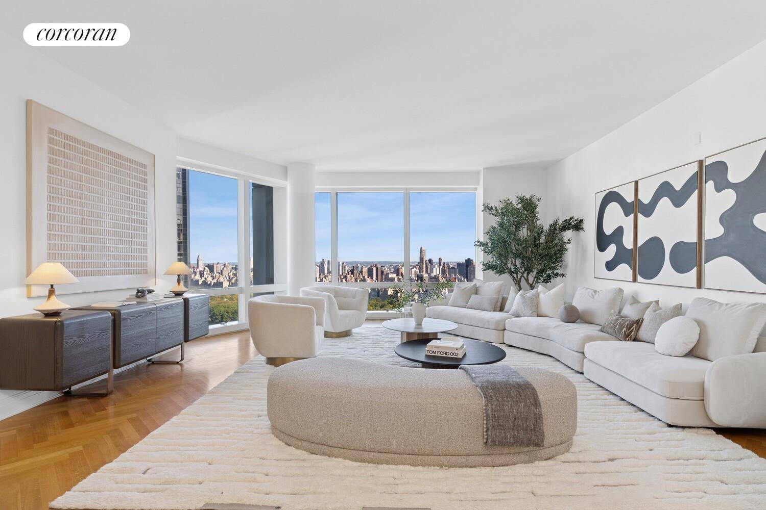 A Sky High Masterpiece with Iconic Central Park Views !