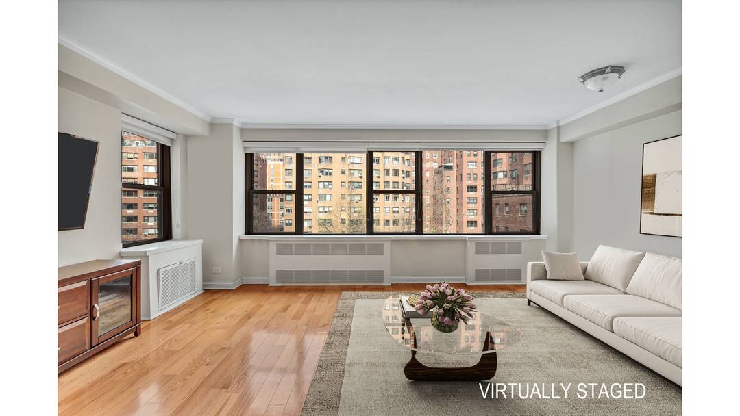 Exceptional opportunity to own a spacious and flexible one bedroom, two bath home at Sutton Gardens.