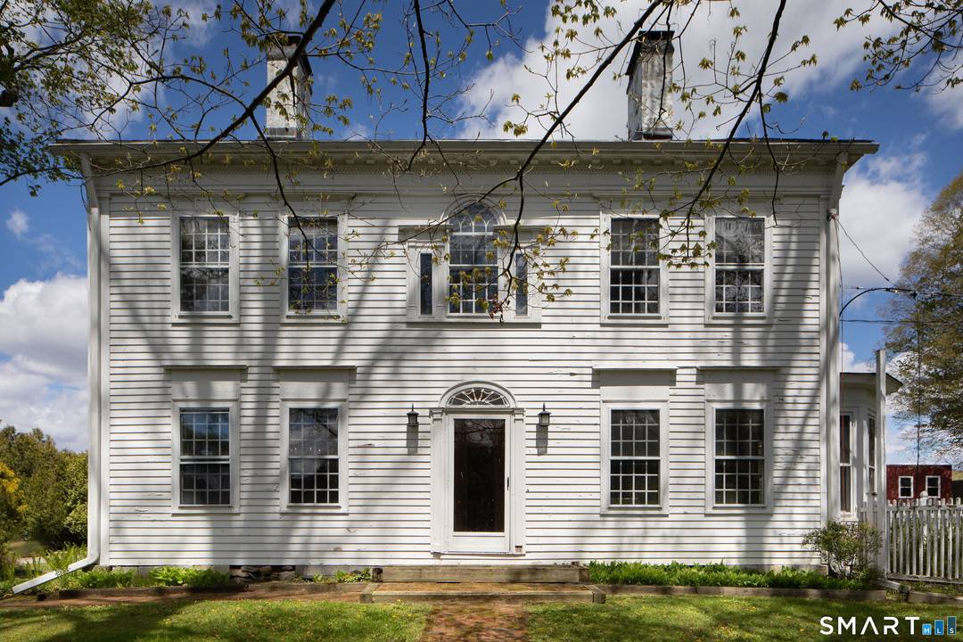 Discover the timeless charm of this remarkable 1755 colonial estate in the heart of Sharon.