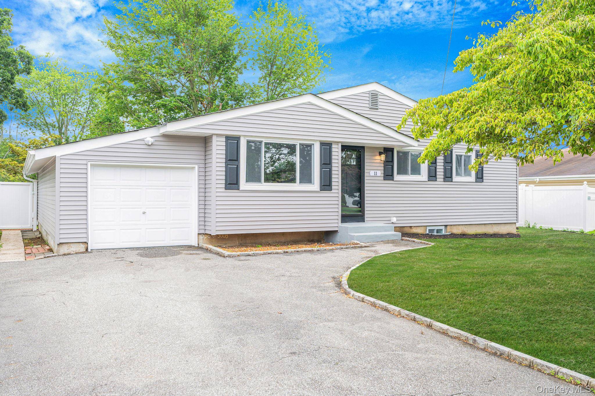 Your search is over. This totally redone three bedrooms, two bath ranch in Deer Park can be yours.