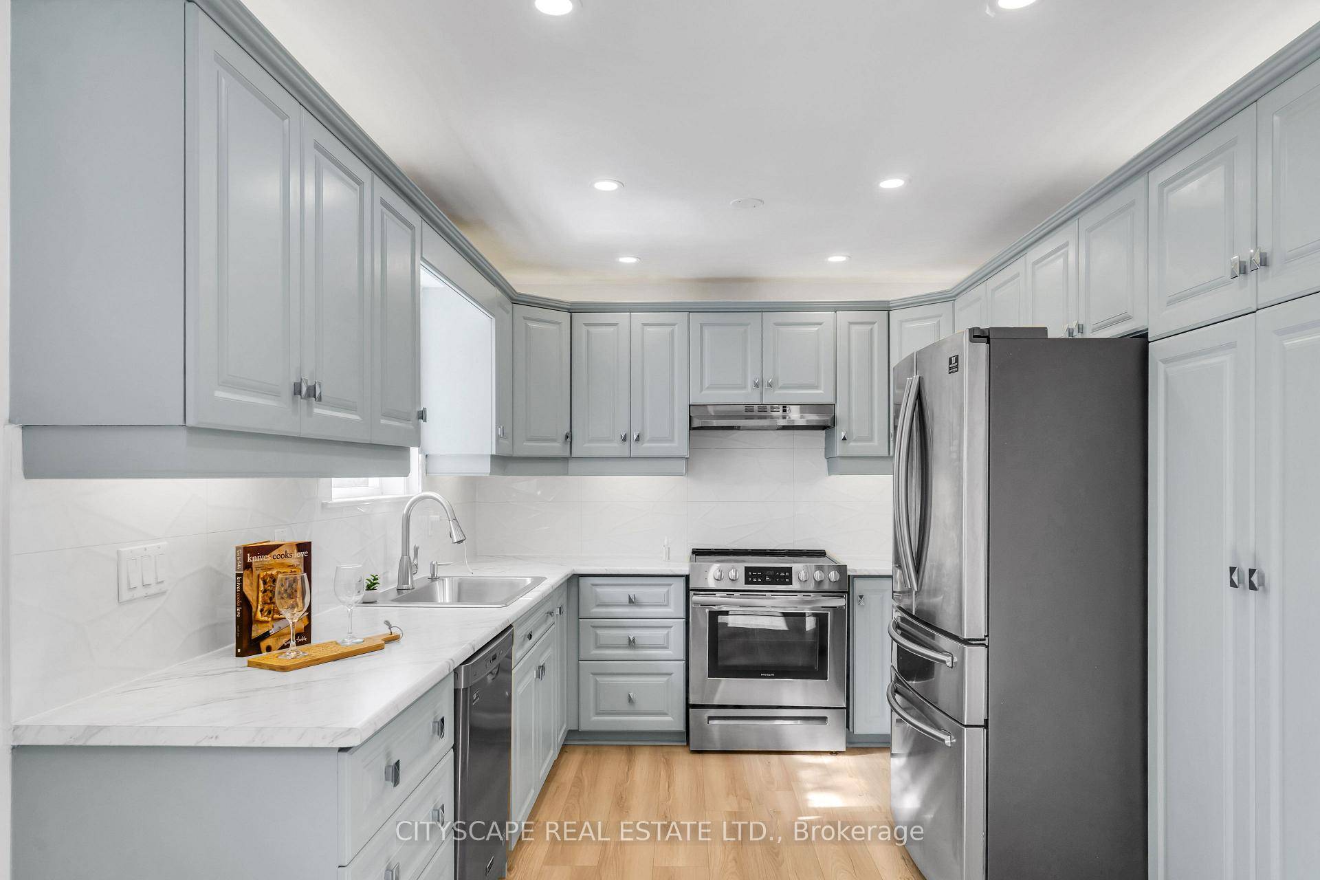 Welcome to this stunning, fully renovated 4 level back split, nestled on a spacious lot with no backyard neighbours, backing directly onto a scenic walking trail.