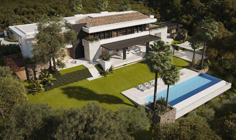 The Villa consists of 3 floors strategically distributed, to enjoy the views and the nature that surrounds it from all the spaces it offers.