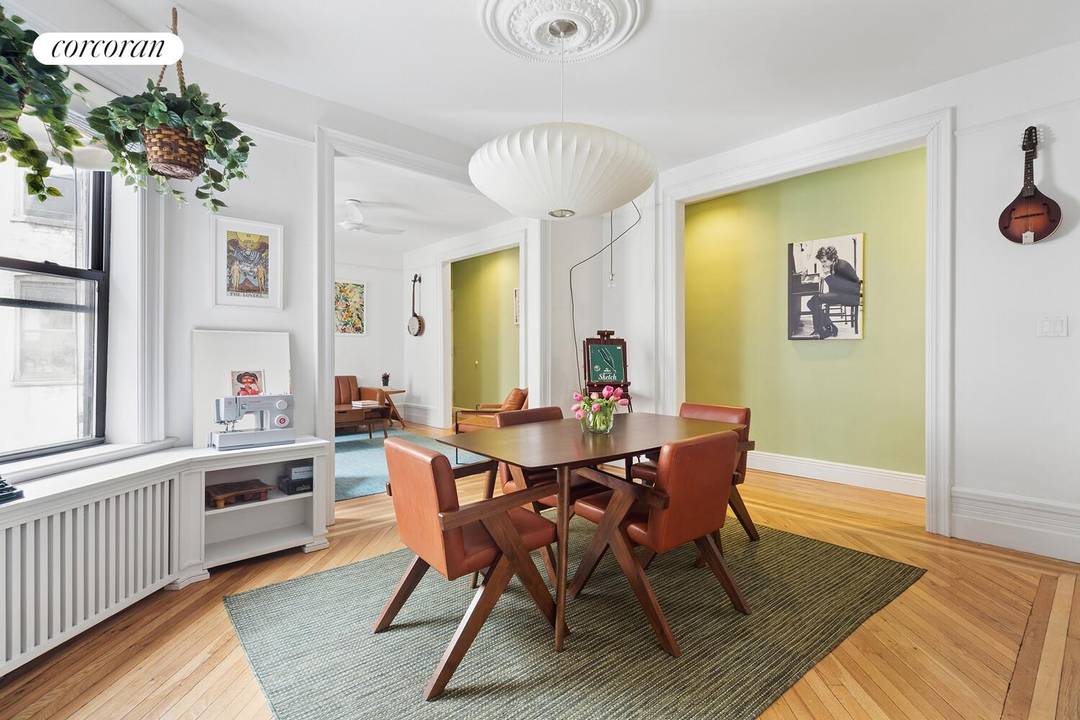 Welcome to 11C at 1110 Caton Ave, a thoughtfully reimagined home that blends prewar charm with modern design and functionality.