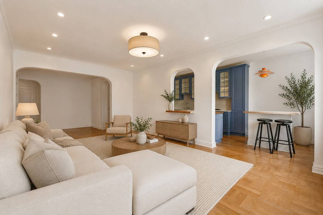 Unit 3T at 360 Clinton Avenue is a completely reimagined two bedroom, two bathroom residence in one of Clinton Hill's most coveted pre war co ops where a gut renovation ...