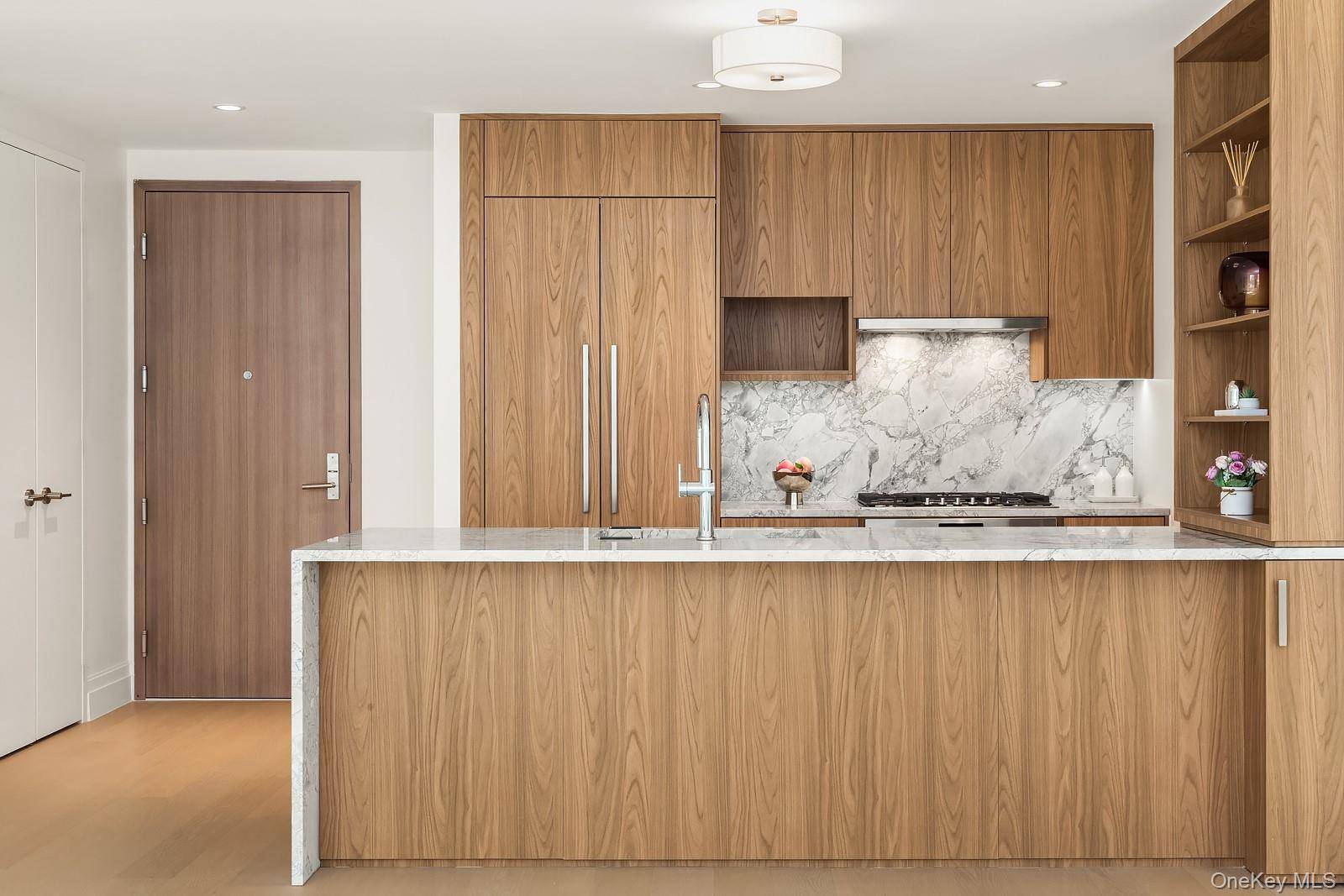 The residence of Unit 3J at NuSun Vernon offer spacious and efficient layout with plenty of light, and generous closet space.