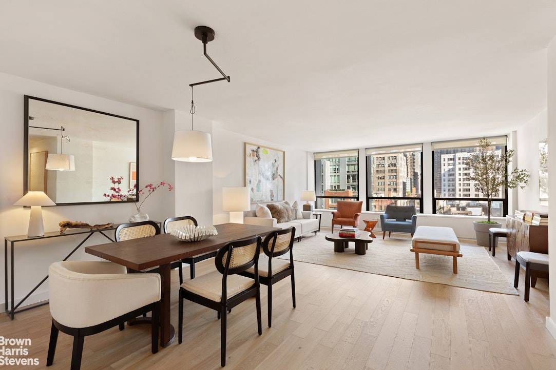 NEW TO MARKET ! Move right into this grand, sundrenched rarely available oversized 2 bedroom 2 bathroom home in the iconic Kips Bay Towers Condominium, a full service luxury building ...