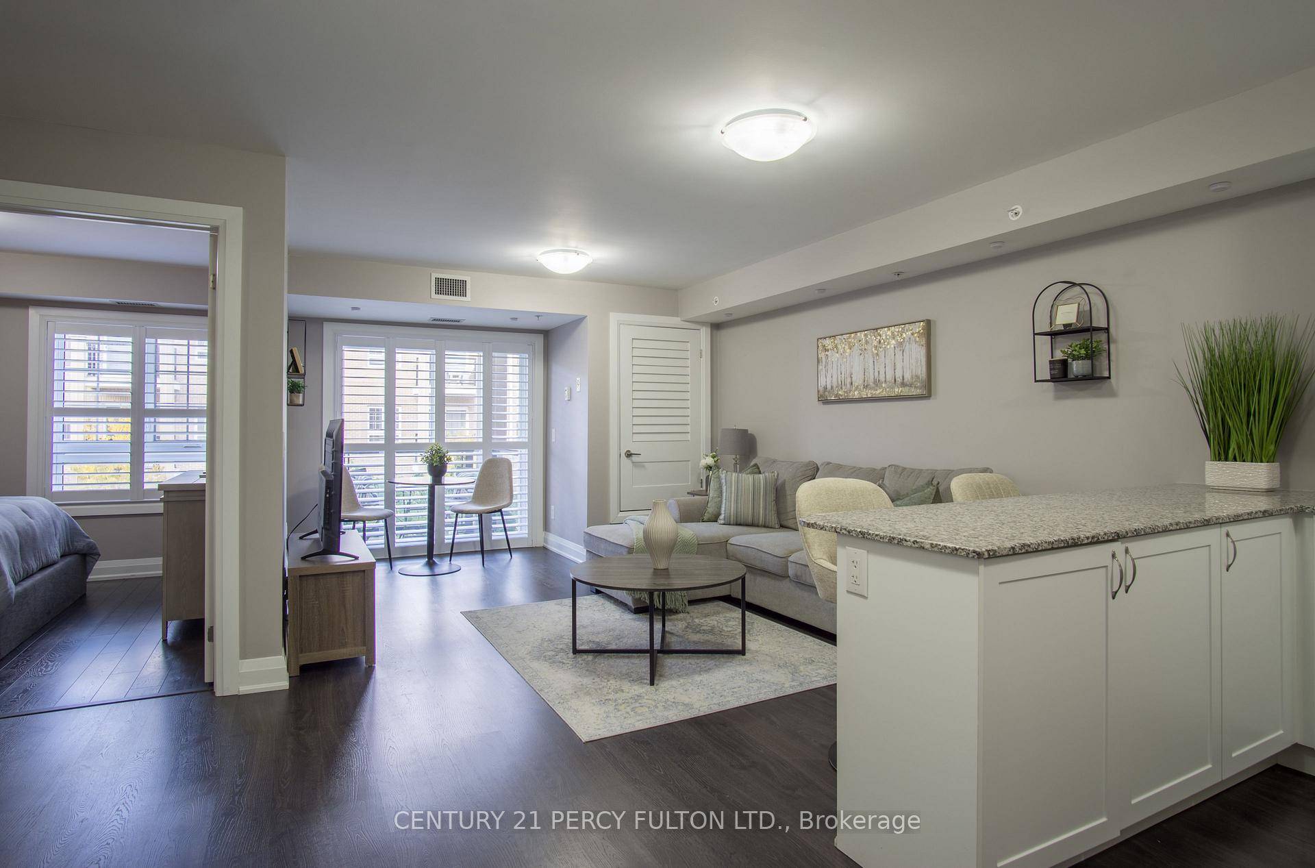 Welcome home to 481 Rupert Avenue, Unit 201, a beautifully maintained 740sqft Birch model unit just steps away from direct elevator access.