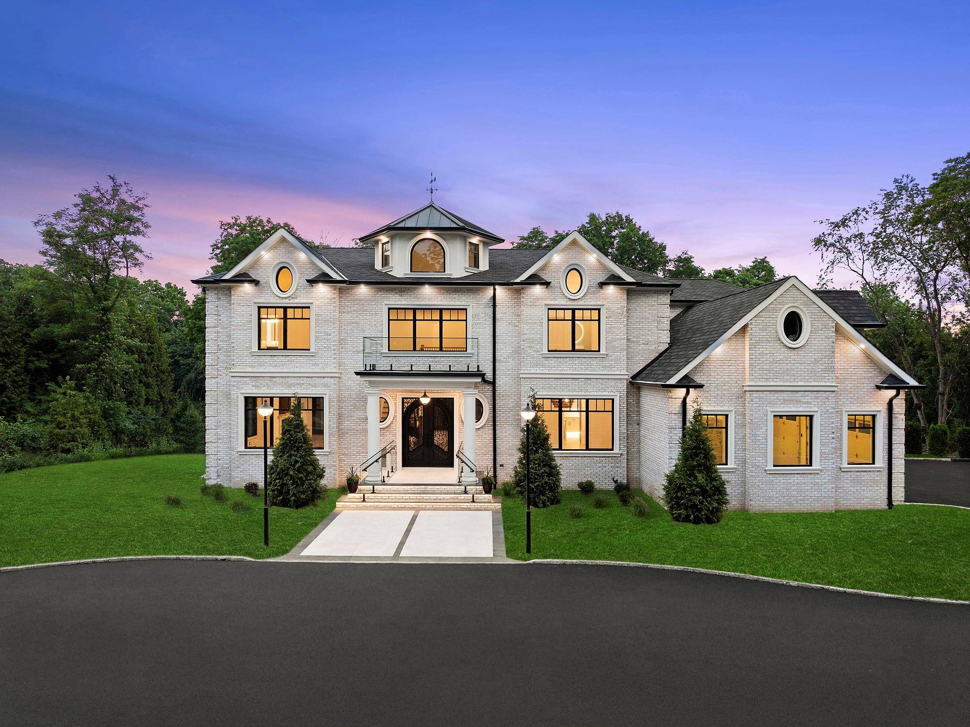 Stunning new construction in the heart of Old Westbury.