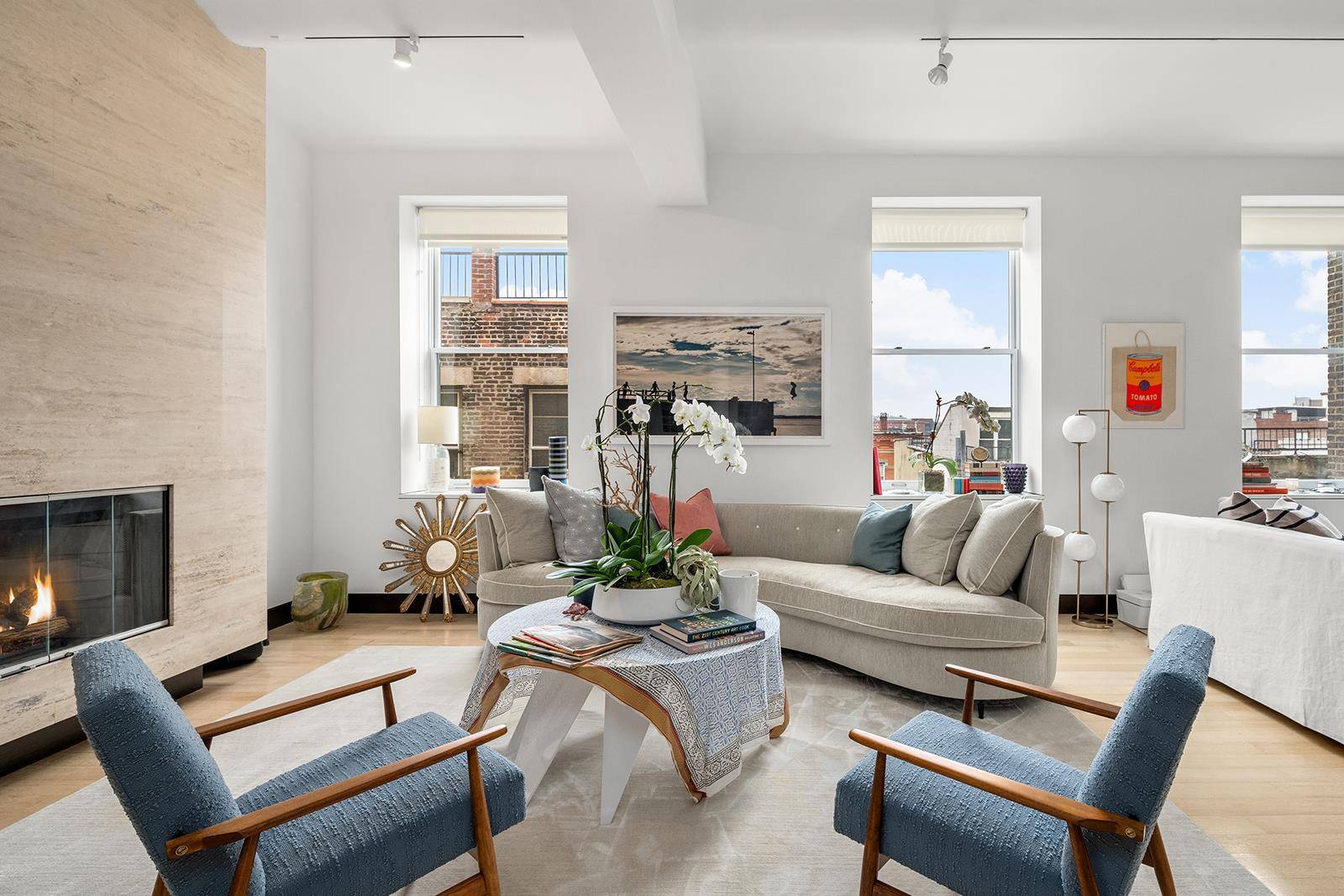 The Eklund Gomes Team presents this expansive prewar condominium loft, offering over 3, 000 square feet of refined elegance.