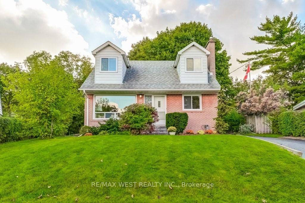 Rarely available Cape Cod design family home nestled on a spectacular 179 ft deep parcel of land !