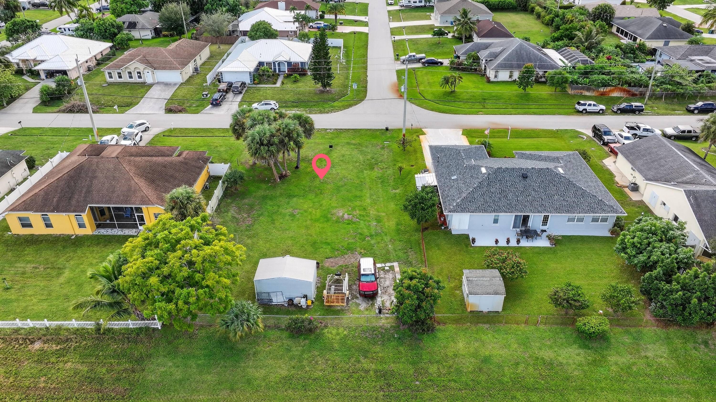 Property is current being split and will have a address and legal description soon it is a 1 4 acre that back ups to a wide canal that is already ...