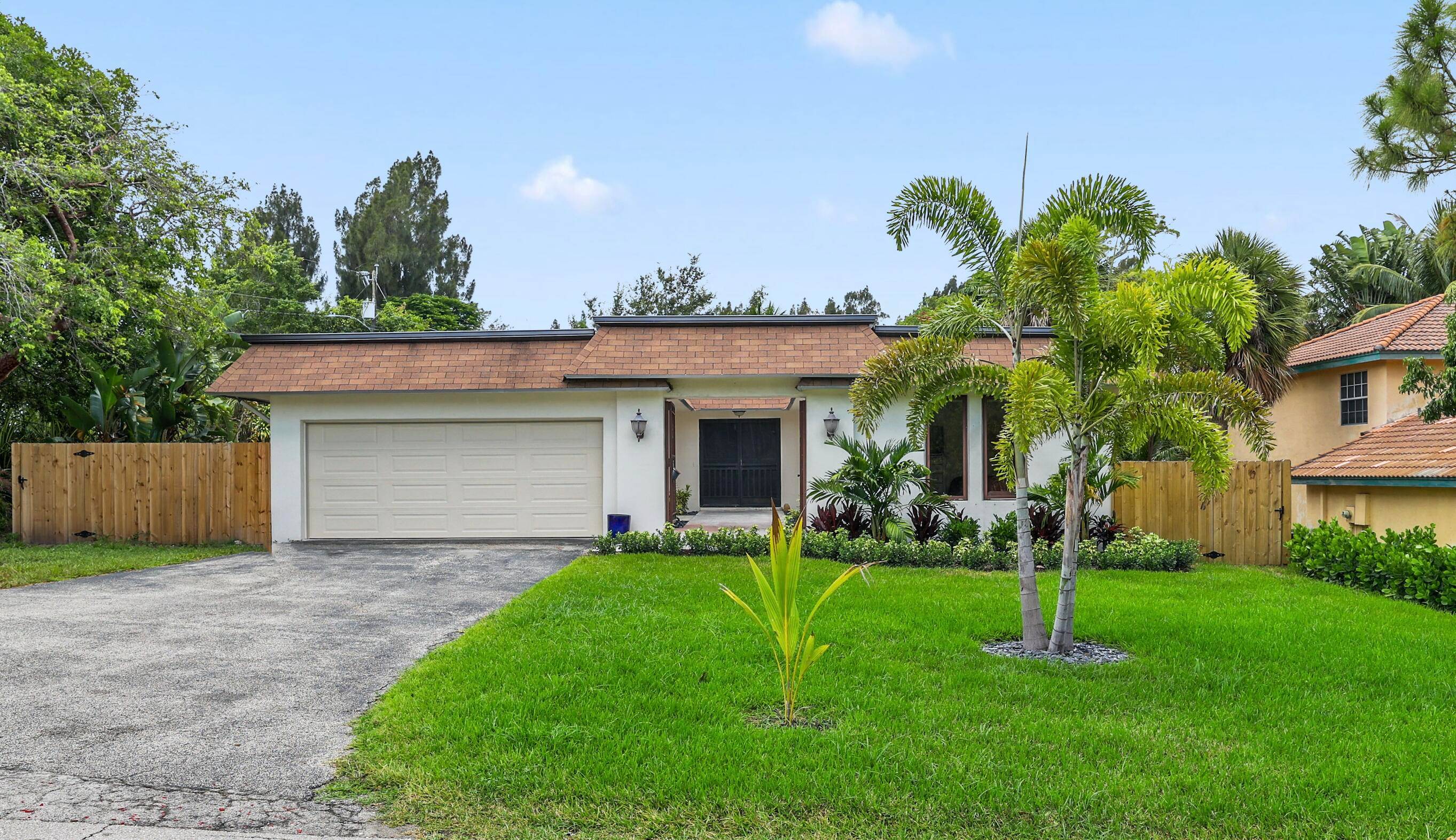 Corner Lot in a quiet East Boca Neighborhood.