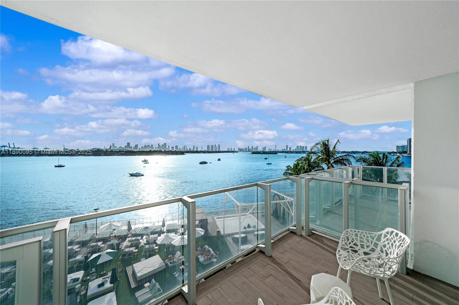 Experience luxury living at the Mondrian Hotel with this fully furnished 1 bedroom, 1 bathroom condo featuring breathtaking bay views and a private terrace.