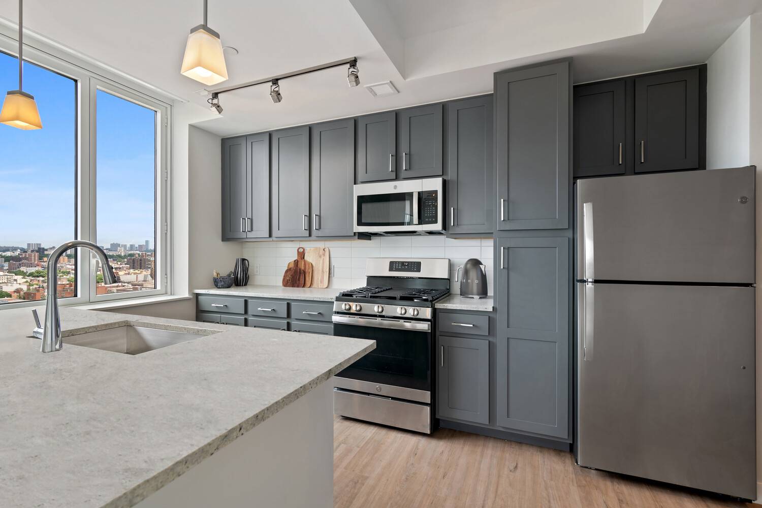 Offering 1 month free on a 13 month lease.