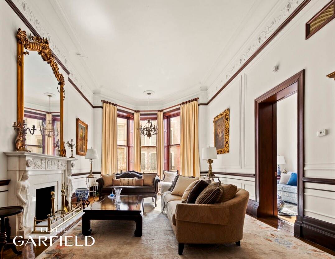 9 East 63rd Street is a 25 foot wide brownstone built in 1879, offering exceptional scale, amazing natural light, and great ceiling heights on every level.