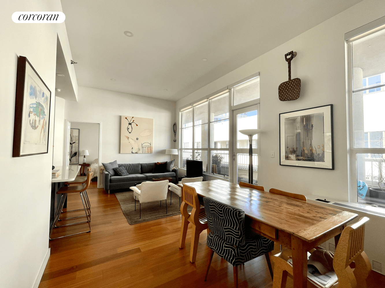 Experience the Best of Loft Living in a Waterfront Landmark Welcome to Residence A 602 at the Austin Nichols House Condominium, a rare and coveted split two bedroom home with ...