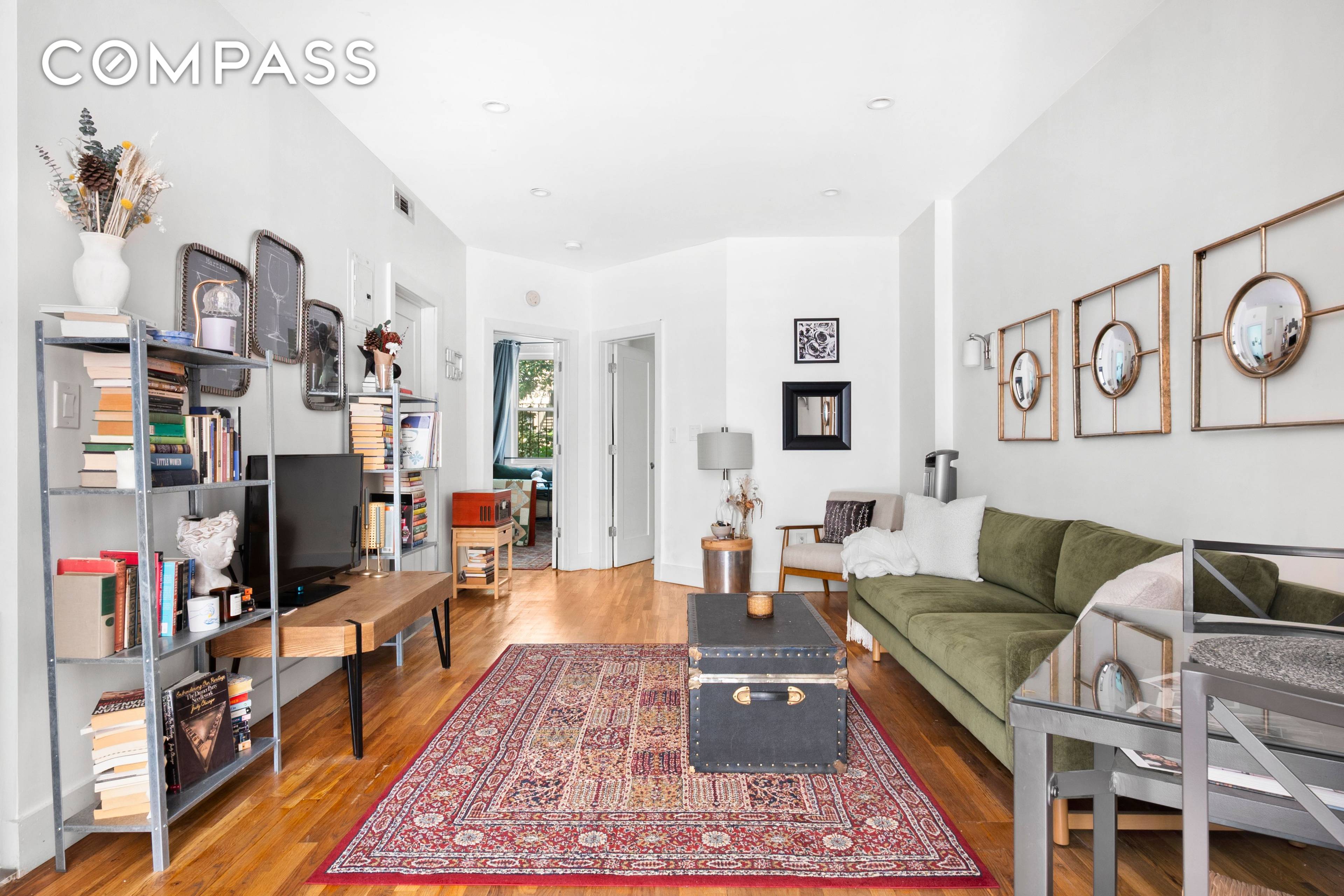This impeccably renovated 3 family townhouse in Bedford Stuyvesant offers a rare blend of modern comfort, versatile layout, and robust rental income, all with separate entrances and tenants in place.