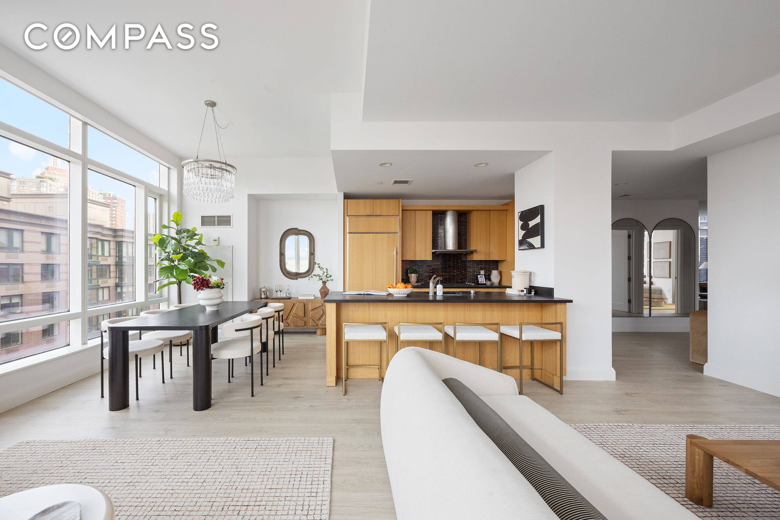 Apartment 7L at 70 Little West Street offers an impressive 2, 102 sq ft of living space and features three spacious bedrooms, three elegantly designed bathrooms, a home office as ...