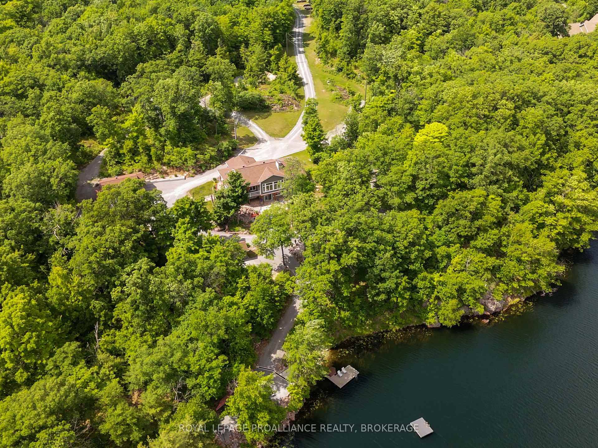 This is a 1 of a kind, impossible to recreate again property, located on a private lake.