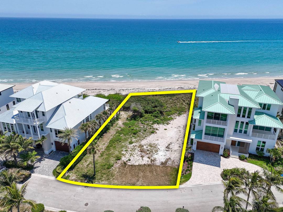 Incredible opportunity to build your dream home on this rare ocean to river lot in the exclusive gated community of Diamond Sands.