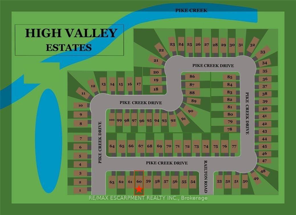 Serviced residential building lot located on a quiet street in Cayuga !