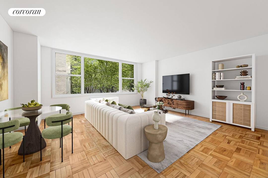 Unit 4A is an expansive 800 sqft.