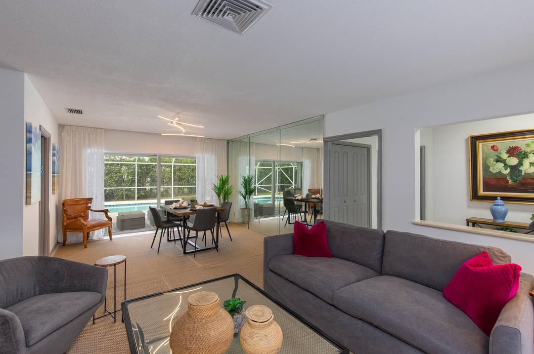 This stunning single story 3BR 2.