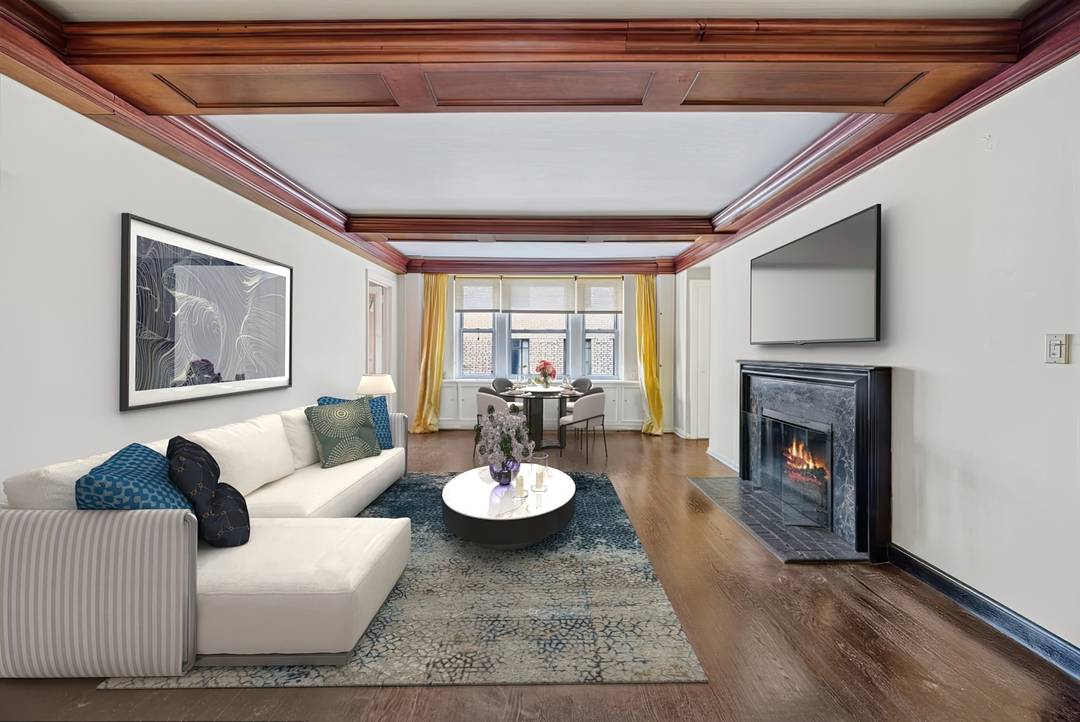 Welcome to a sun drenched, impeccably designed one bedroom co op at the coveted Eastgate Residences, complete with a wood burning fireplace and a private 21 terrace perfect for al ...