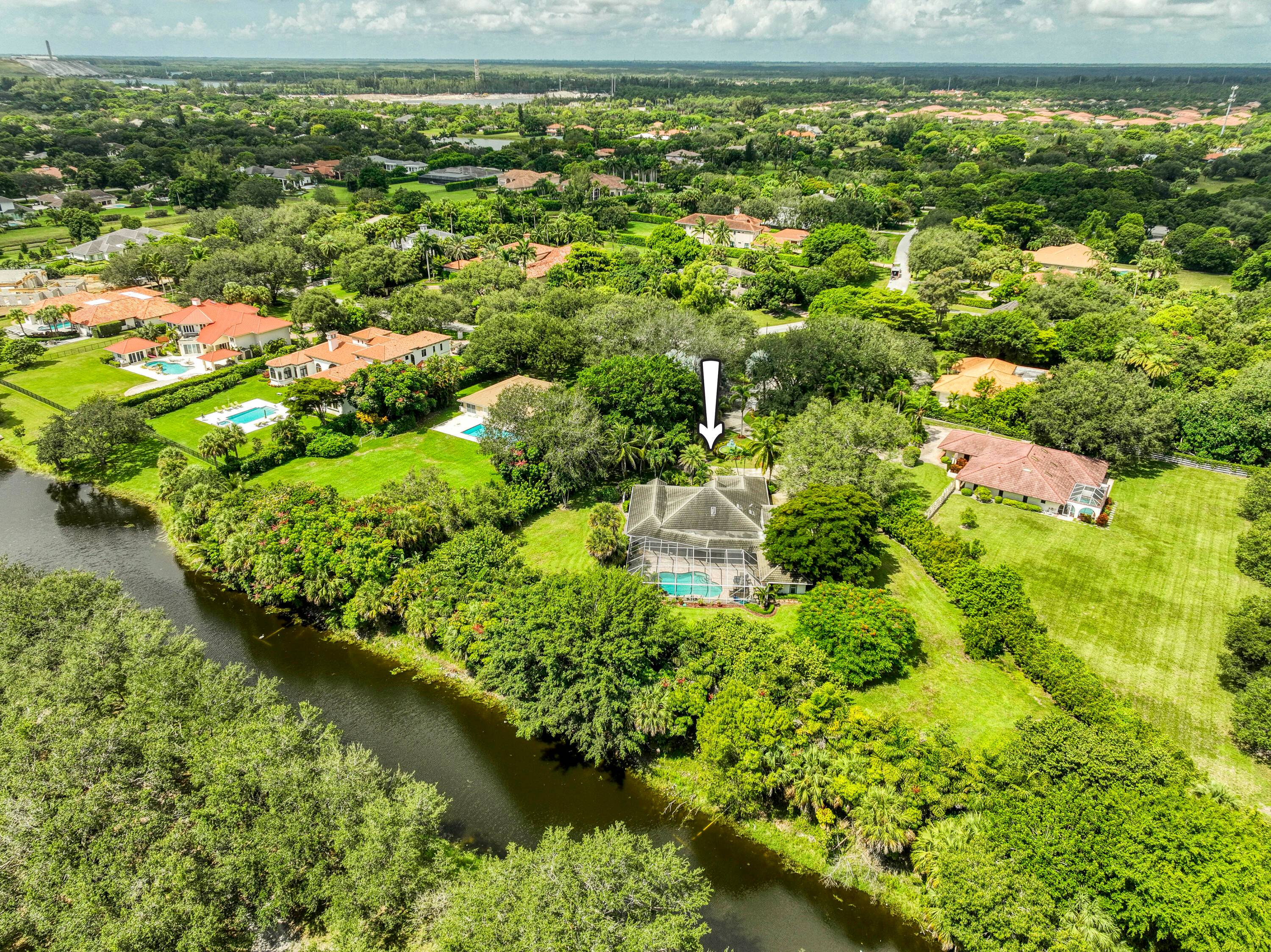 Nestled on a sprawling 1.