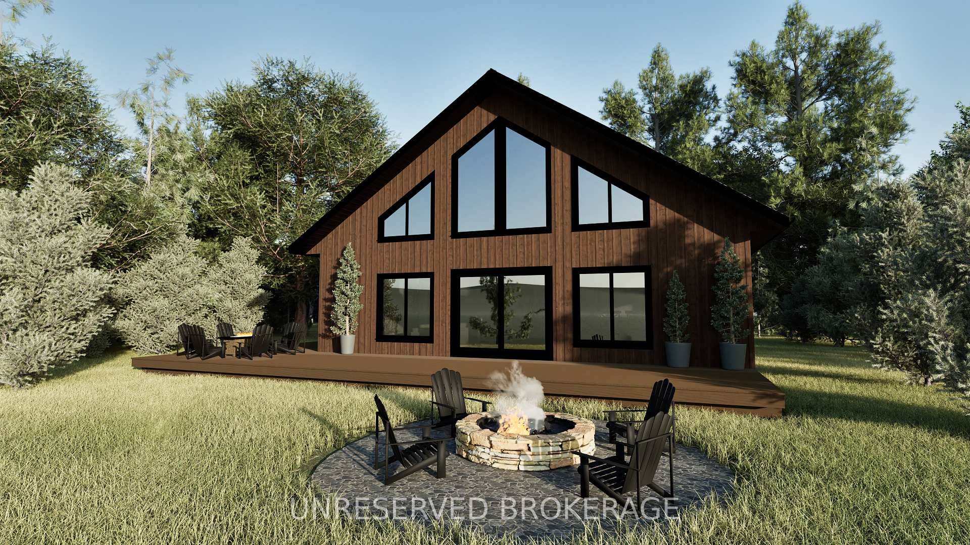 The Webber Model Modern Bungalow with loft upgrade purchase option in Scenic Calabogie Experience the perfect blend of rustic charm and modern elegance in this beautifully designed 2 bedroom optional ...