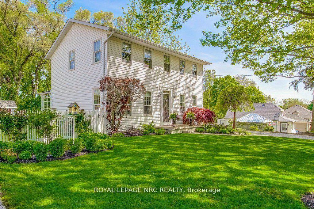 The Village of Queenston is a cherished small community within the Town of NIagara on the Lake, and where you will find this charming character home.