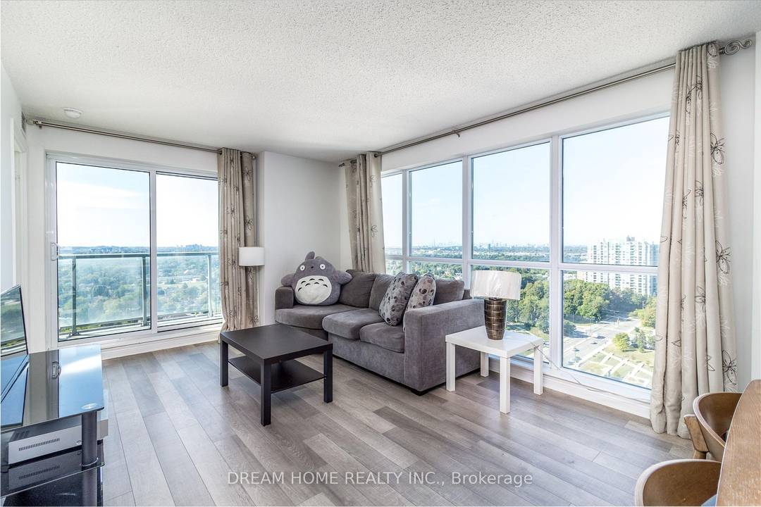 Near Scarborough Town Centre, 401, Walk To Scarborough Rt, Go Bus, Ymca, Balcony 12' 9 X 5', Wide Unobstructed View, Nice View Of Cn Tower And Sunset, Floor To Ceiling ...