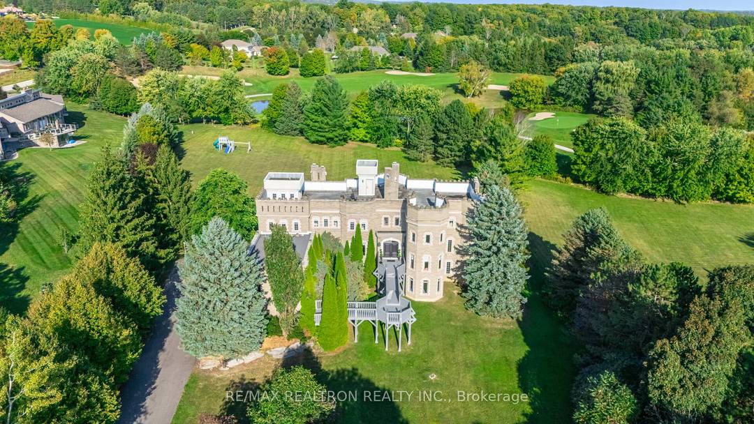 A Castle on the Golf Course First time ever offered for sale, over 8000 sq ft finished area plus another 2600 sq ft that can be completed.