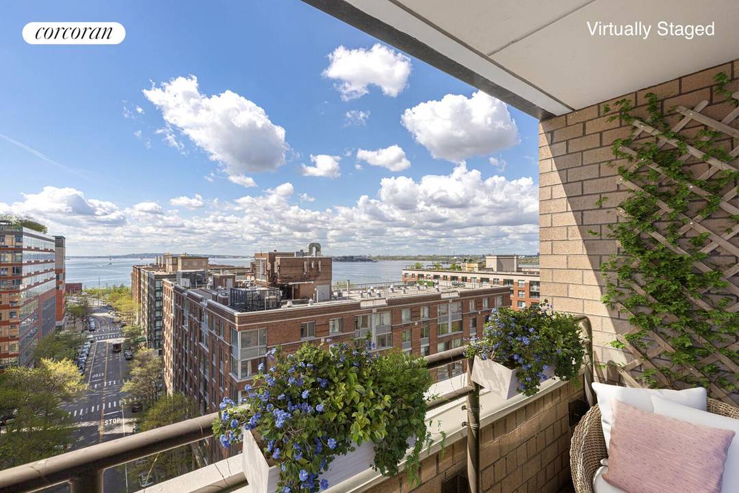 Welcome to Residence 12F at Liberty Court, a sun drenched 1 bedroom, 1 bathroom apartment with a private oversized balcony and one of the most breathtaking views downtown Manhattan has ...