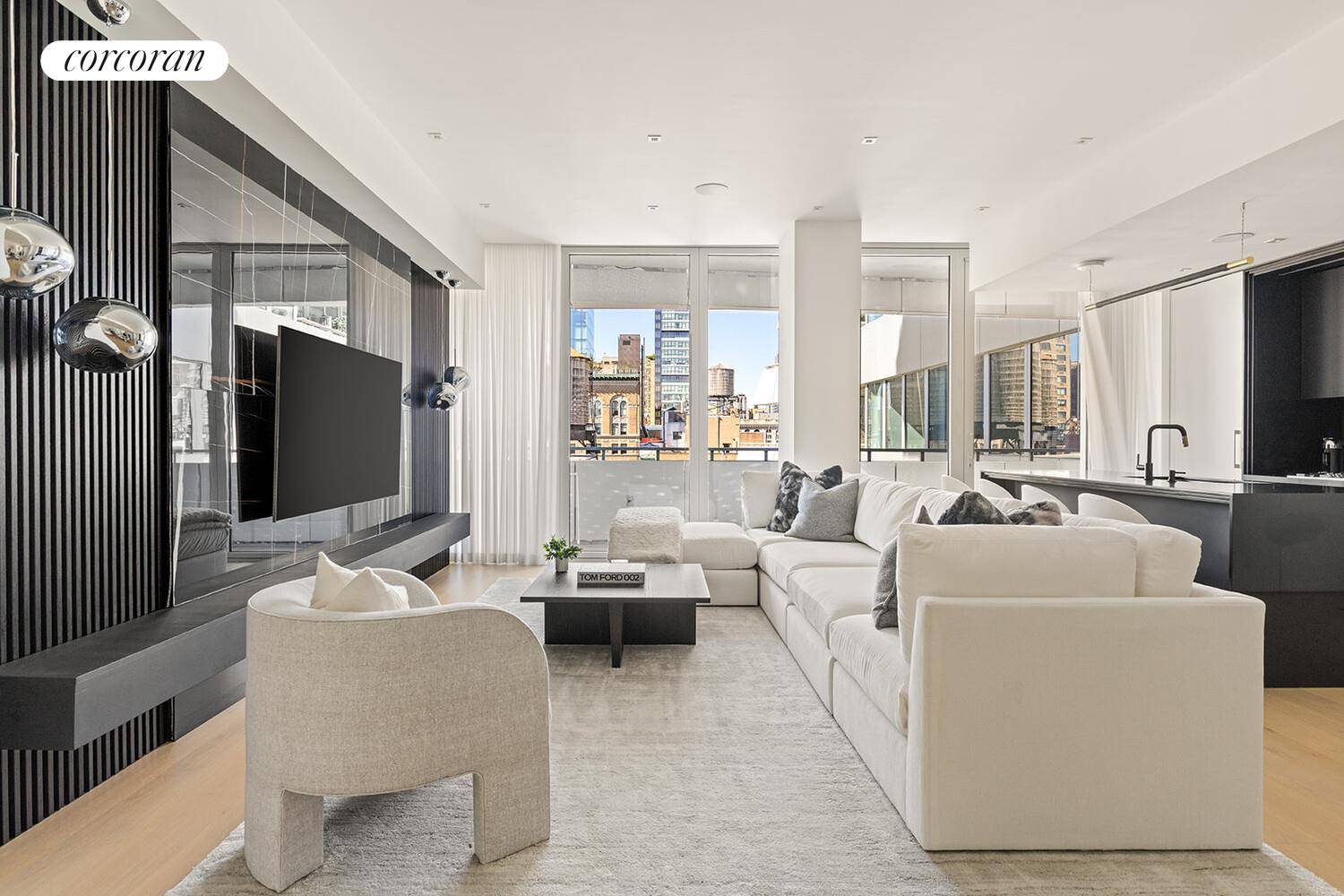 Sun Splashed Sophistication in Gramercy Park A rare opportunity to own a condominium in a neighborhood defined by its historic co ops, this luminous high floor corner residence, N1505, at ...