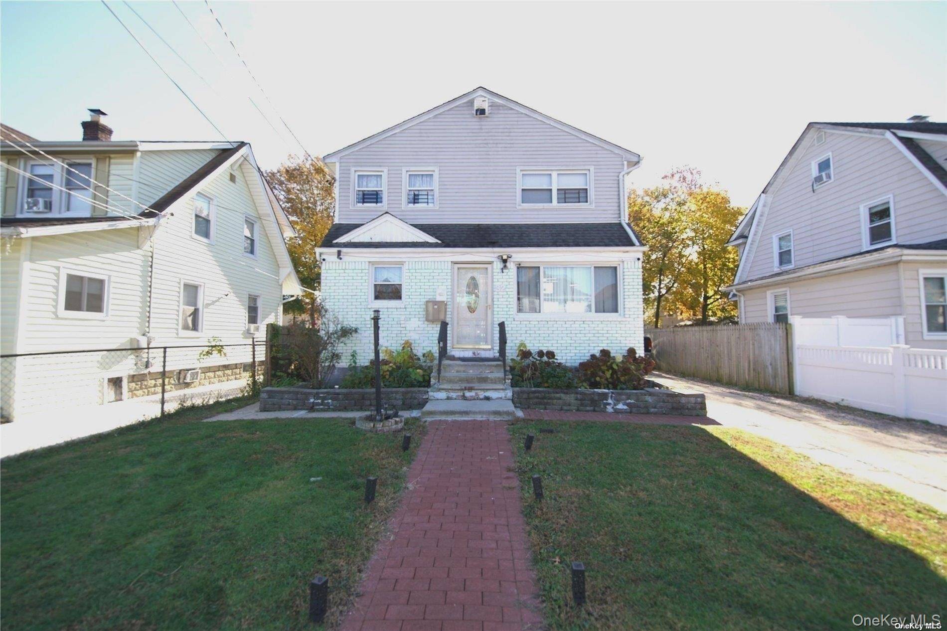 Legal 2 family home on a 4000 sqft lot.