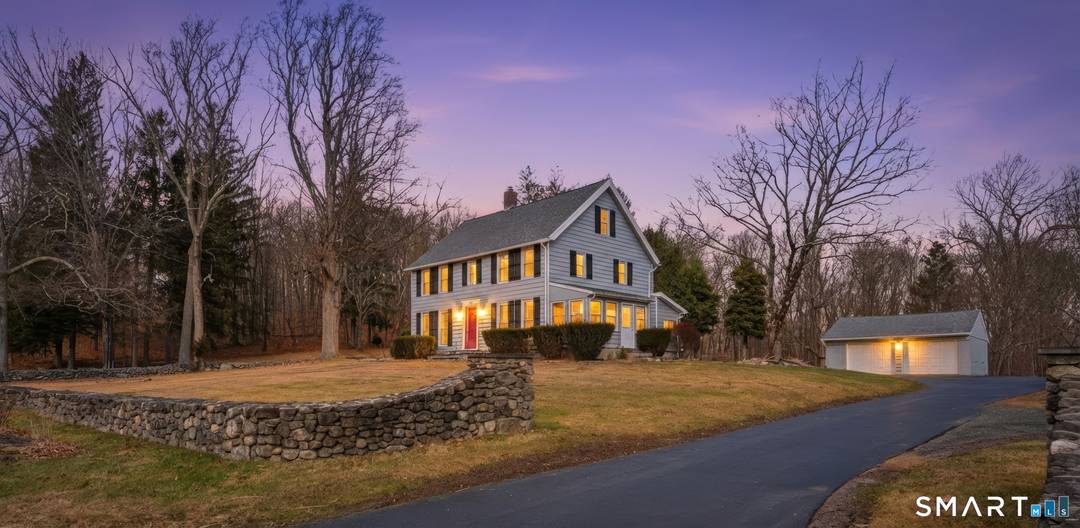 Discover this classic 5 bedroom, 2 bath Colonial set on a private 1.