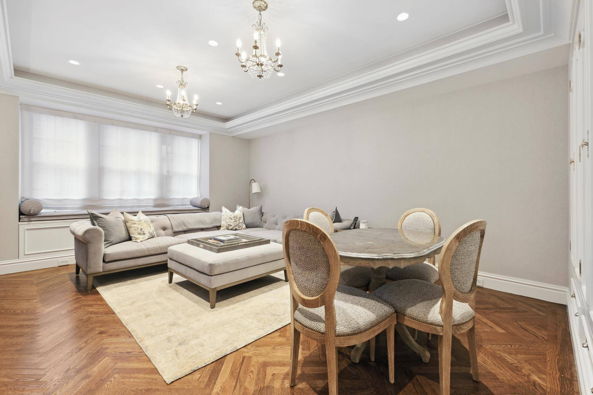 Step into refined luxury at Residence 18F, a meticulously renovated high floor home at the legendary Ritz Tower, 465 Park Avenue.