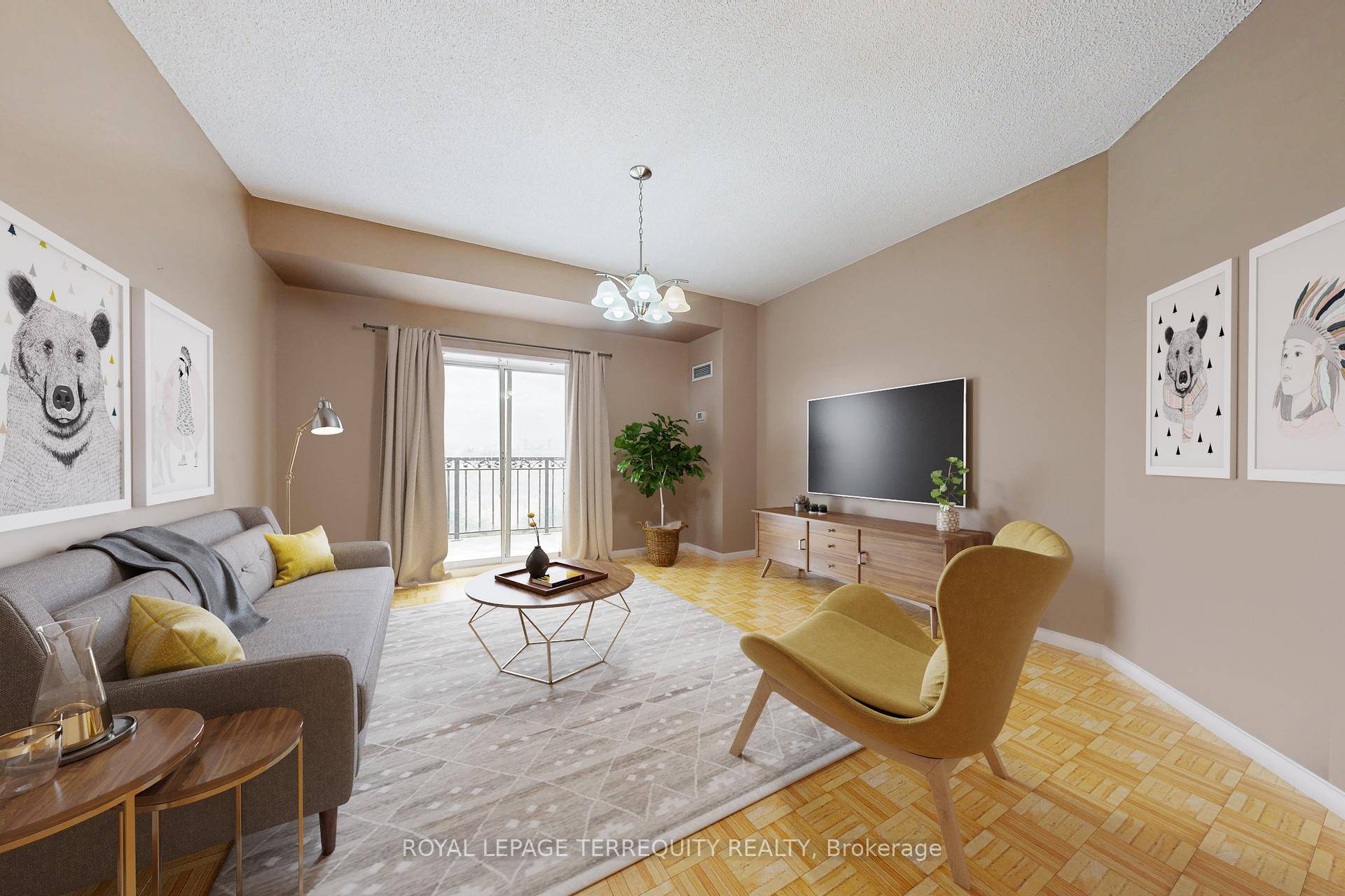 Situated in the heart of Woodbridge you find this bright, large, almost 900 sq ft, lovingly maintained condo on the top floor of a boutique building surrounded by well manicured ...