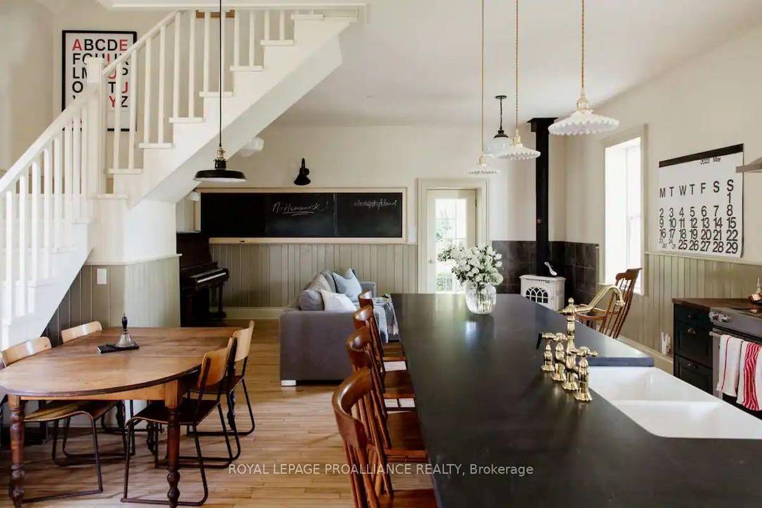 Class is in session ! Is there anything more charming than a converted century old school house ?