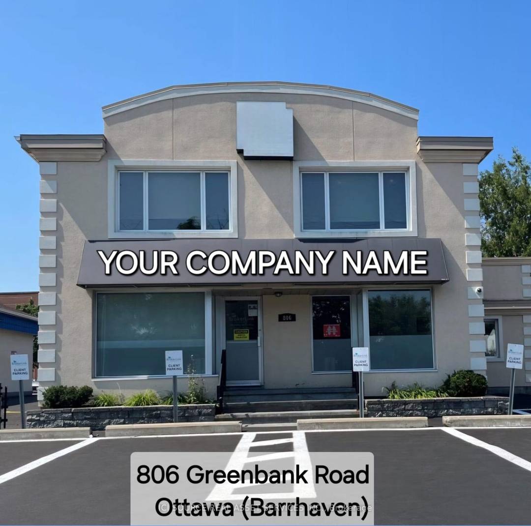 Turnkey Stand Alone Office Building in Barrhaven Priced to Sell.