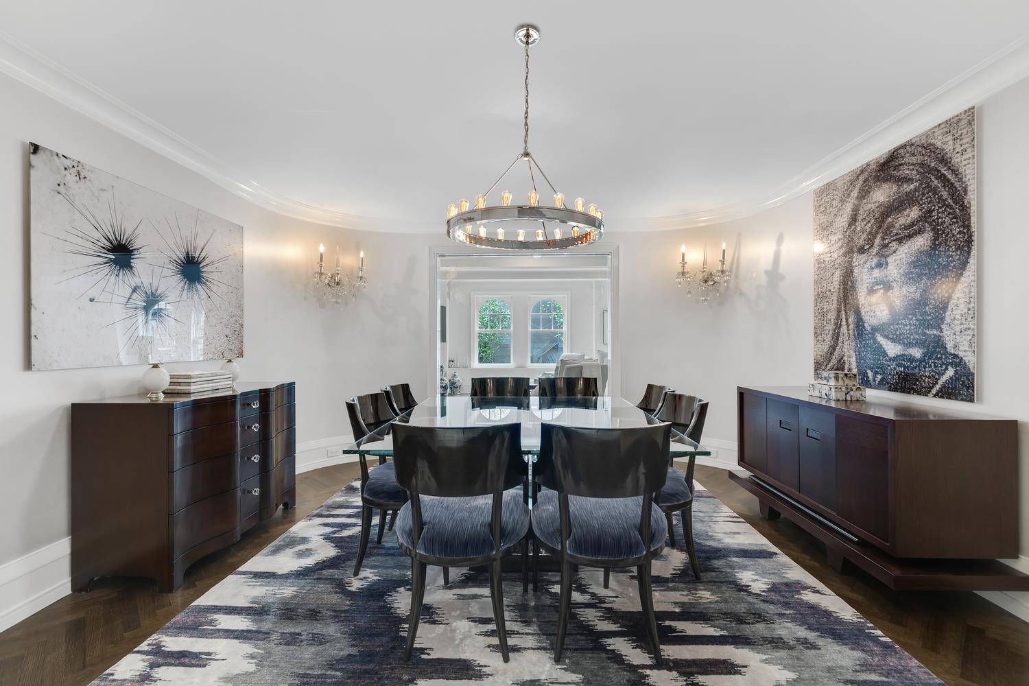 Welcome to 575 Park Avenue, 105 A seamless combination of three apartments of the Second Floor in a White Glove Park Ave Co op with luxury at the forefront.