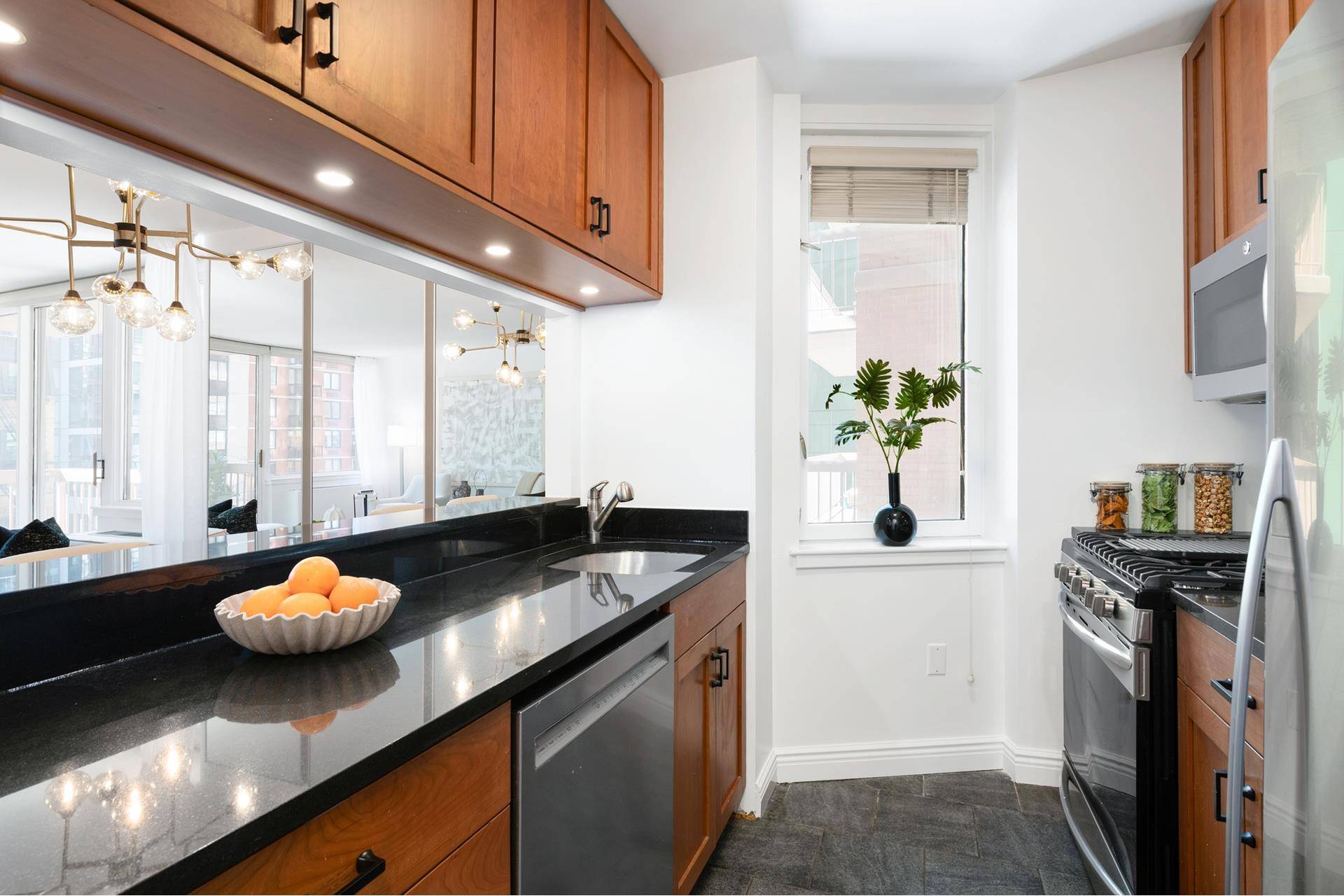 Triple Exposure 2 Bedroom 2 Bath Condo in Full Service Doorman Building with Pool.