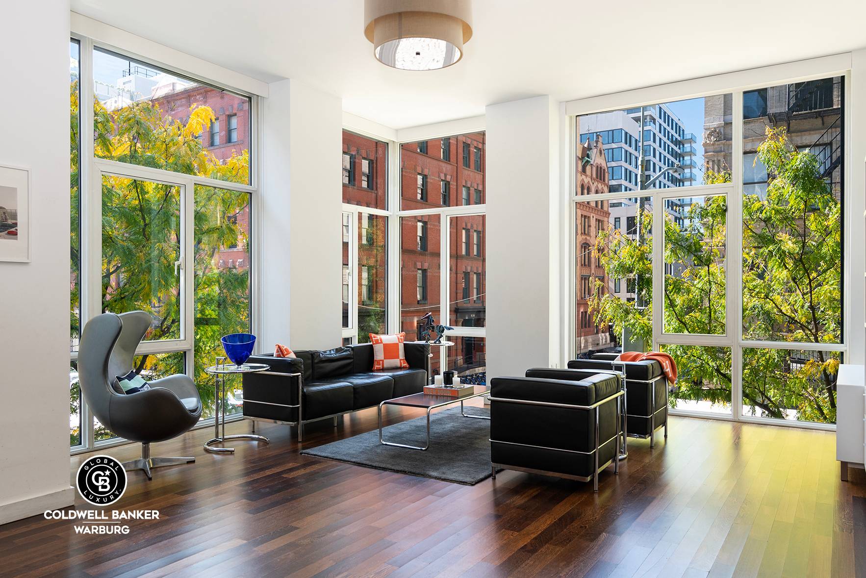 NORTH TRIBECA 3 Bed 3 Bath FLOODED WITH LIGHT 11 CEILINGS AND COBBLESTONE STREETS With 1862 square feet of space, southern and western exposures, and 11 foot floor to ceiling ...