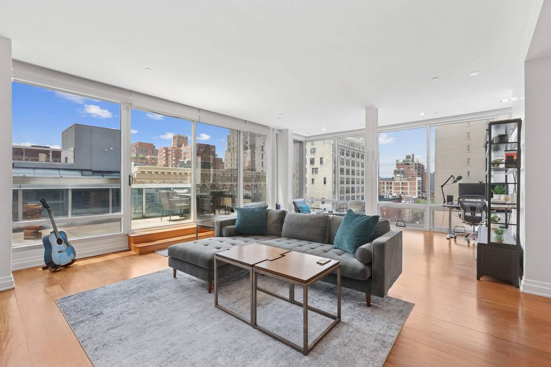 Full Floor Loft with Edge, Elegance, and Elevation Welcome to Residence 8 at Loft 14 where style, privacy, and serious square footage collide in the heart of Downtown Manhattan.
