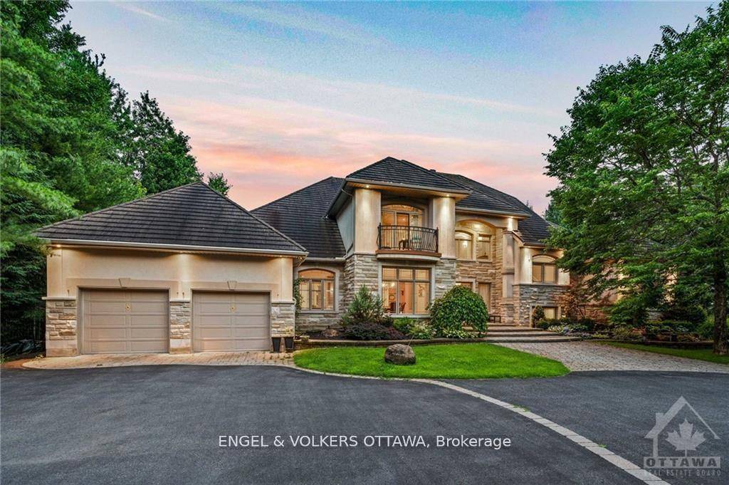 Set on 2 acres in Rideau Forest, this home showcases exceptional quality, design amp ; craftsmanship.