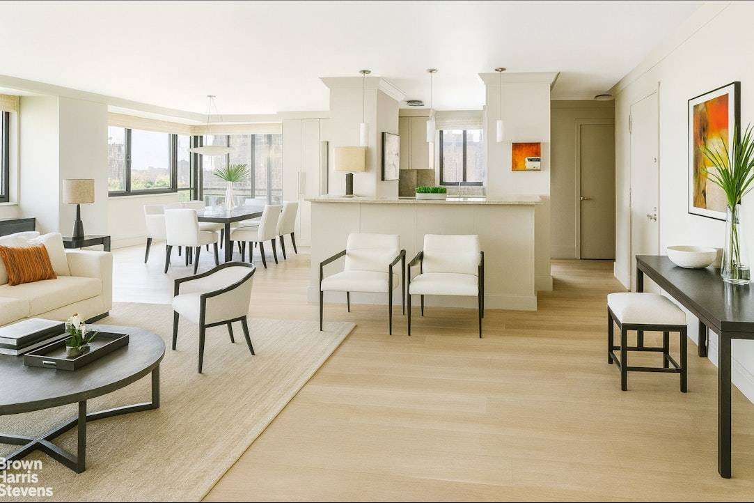 Be the first to see this rarely available high floor corner 1 bedroom, with 1.