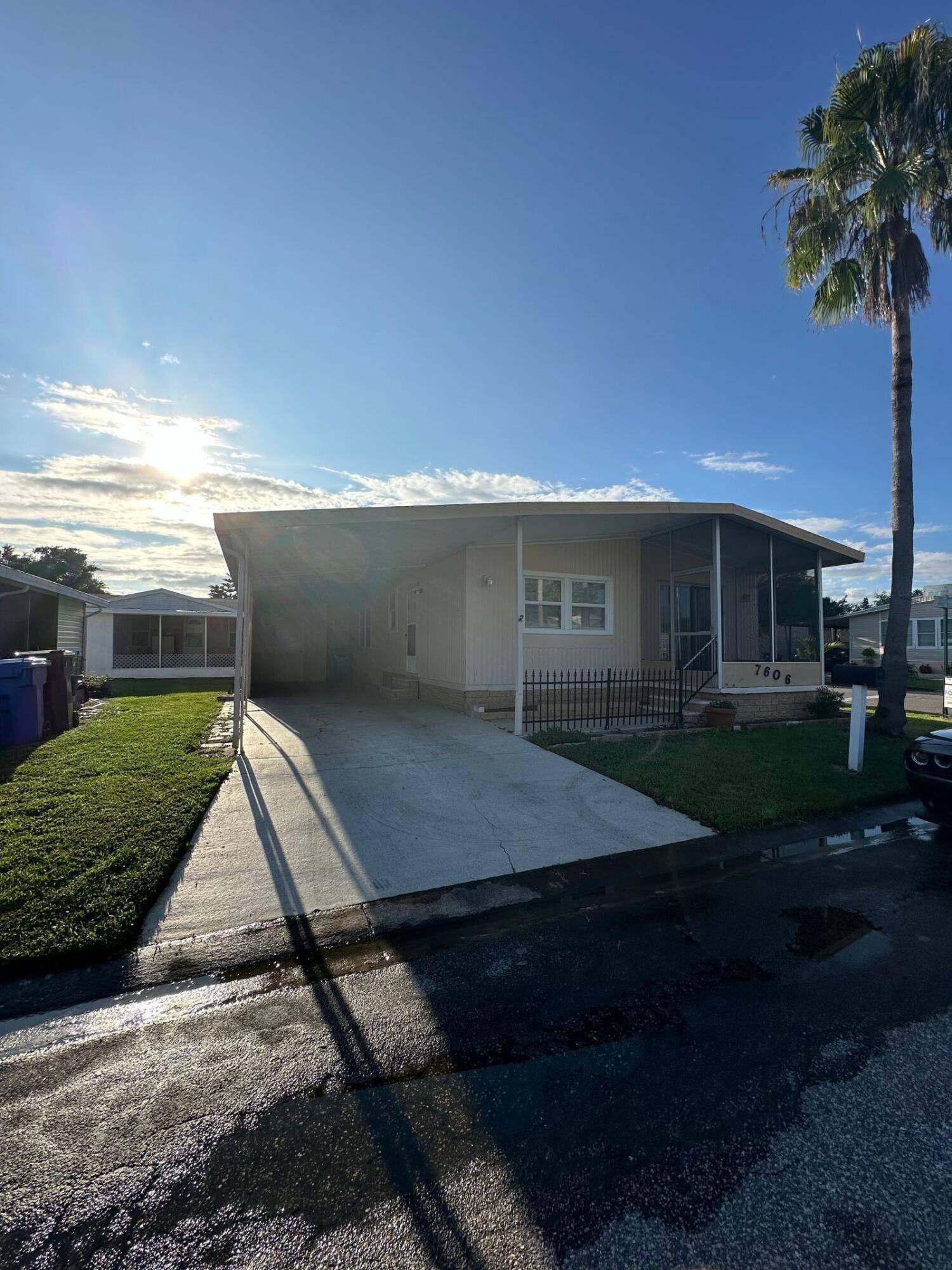 Welcome to this beautifully renovated 3 bedroom, 2 bathroom double wide mobile home in the desirable CareFree Village community.